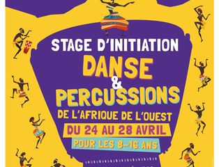 Stage "Initiation aux percussions et danses africaines"